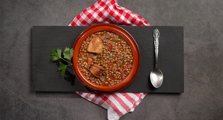 Qué hacer de almuerzo: Receta de lentejas con chorizo