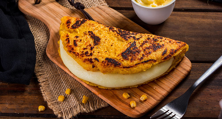 Arepa de chócolo